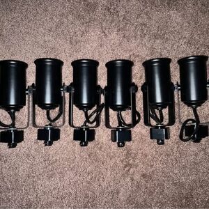 HAMPTON BAY Track Head, Black Finish 1004612988